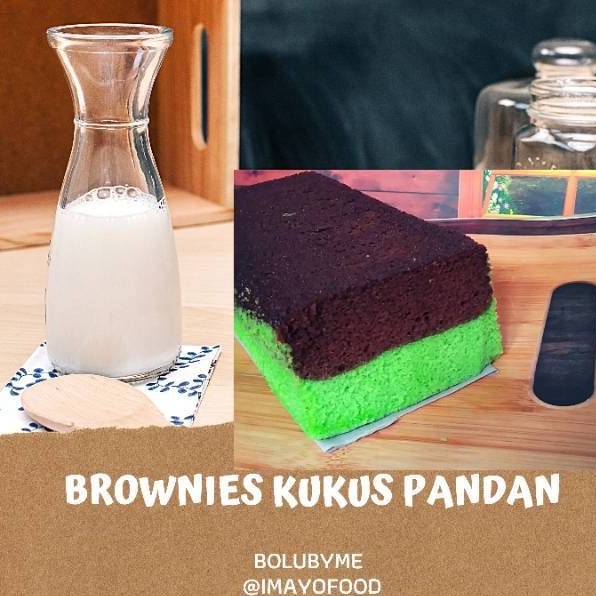 

Gluten Free Brownies Kukus Pandan