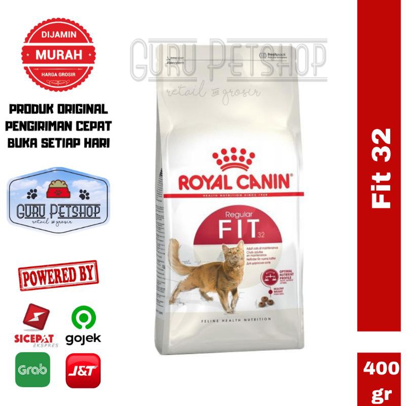 Royal Canin Fit 32 400 gr Freshpack / Makanan Kucing Fit 32 Royal Canin