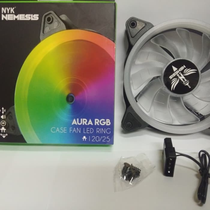 NYK Aura RGB Fan Case 12cm