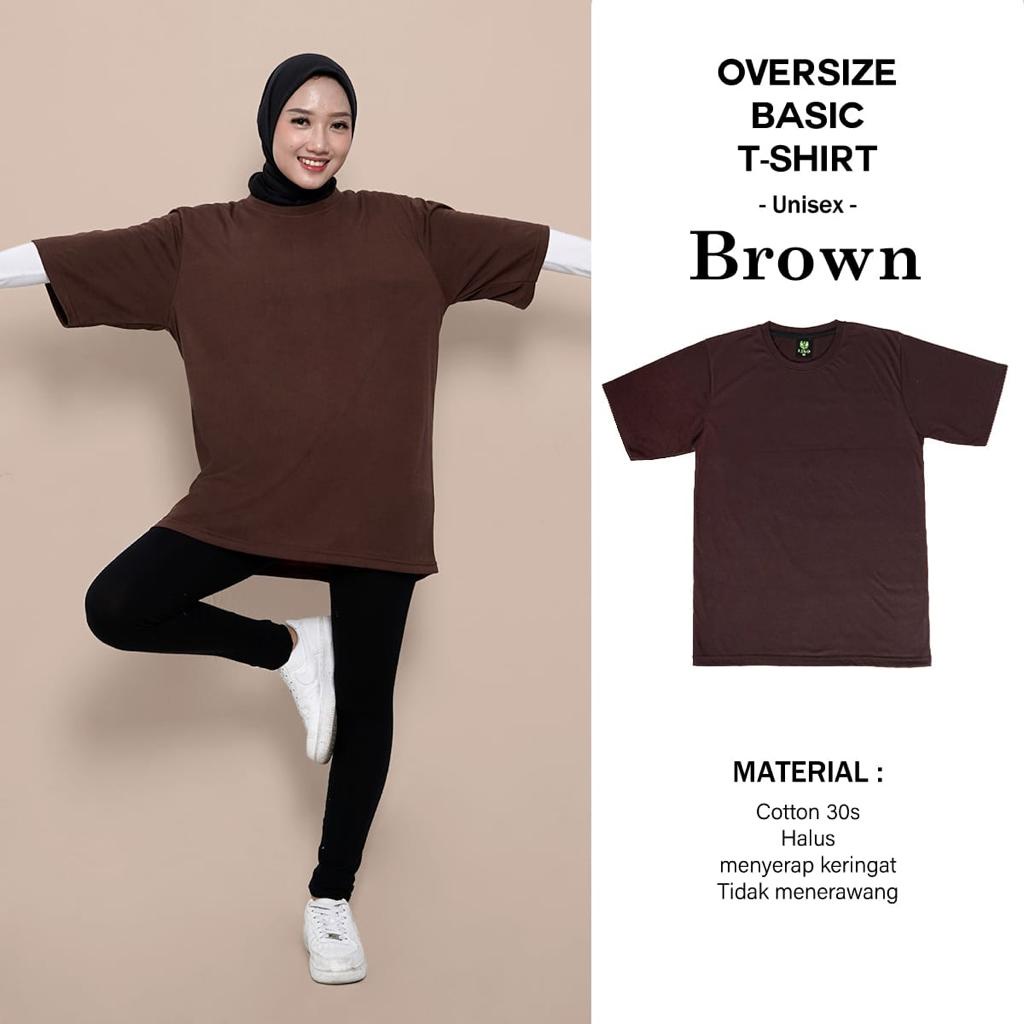 Noveli wear - Kaos polos oversize Unisex | kaos jumbo big size