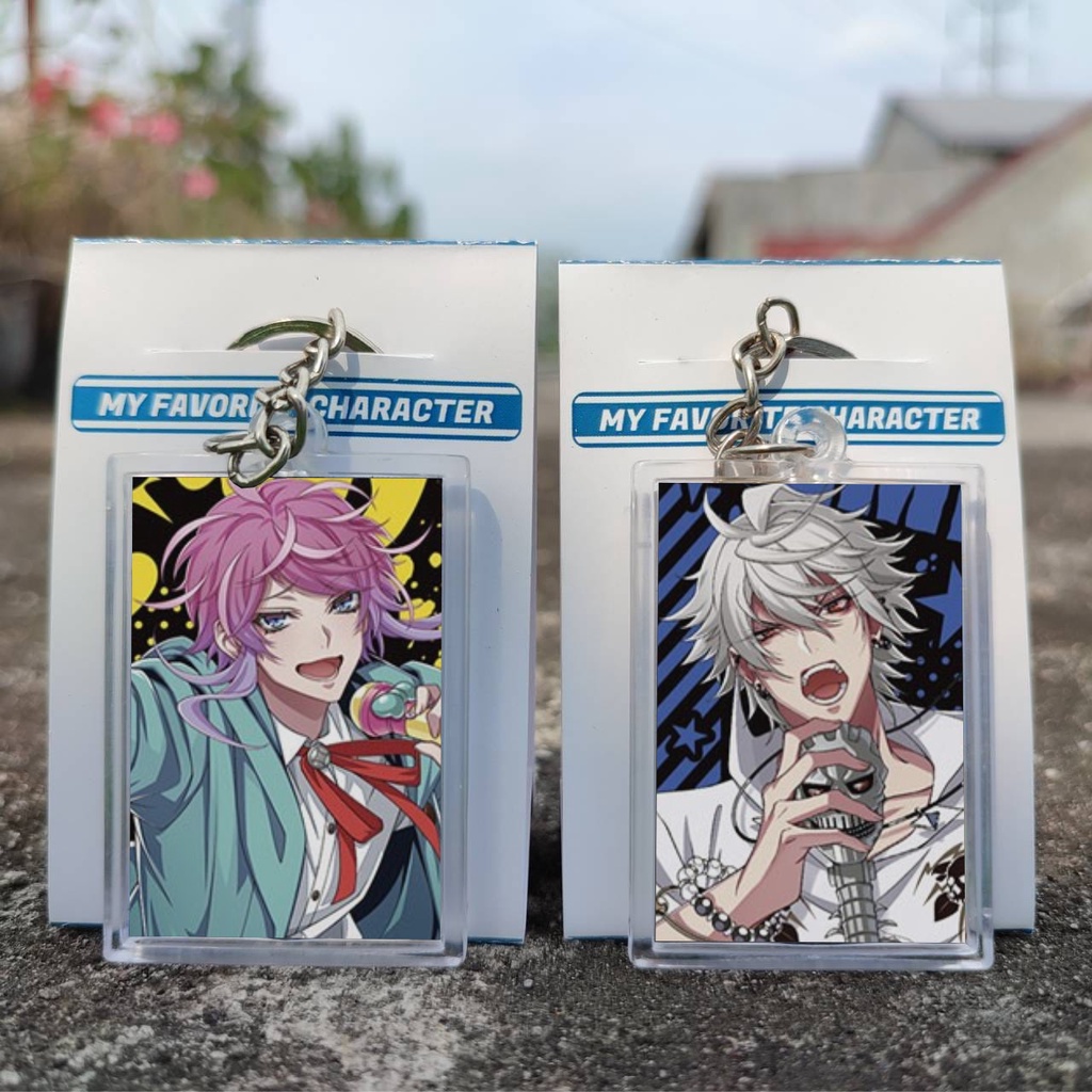 Keychain Anime Hypnosis Mic: Division Rap Battle - Rhyme Anima - Ganci Anime - Gantungan Kunci - Ram