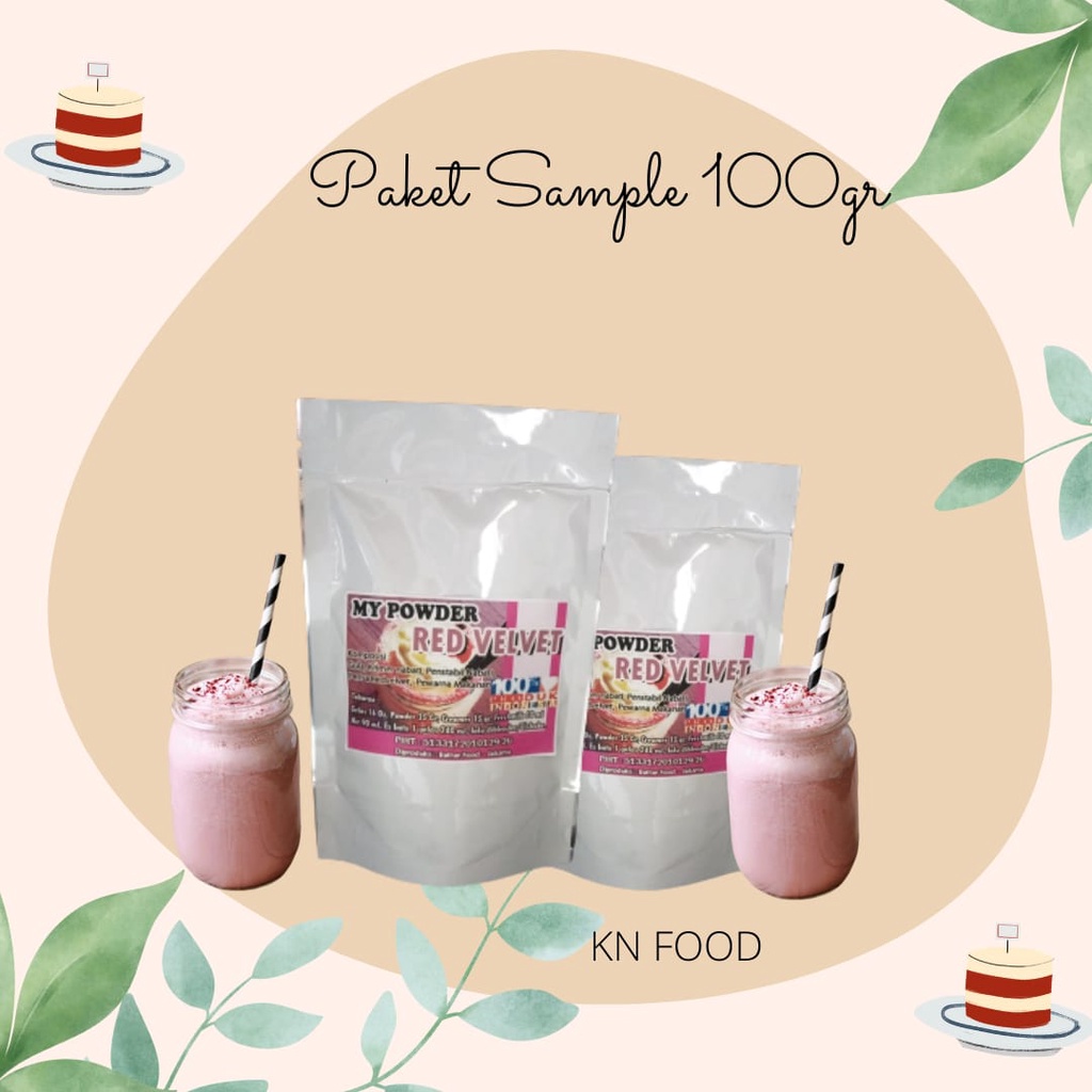 

Powder Drink REDVELVET 1 ons-Bubuk MinumanRED VELVET 100gr