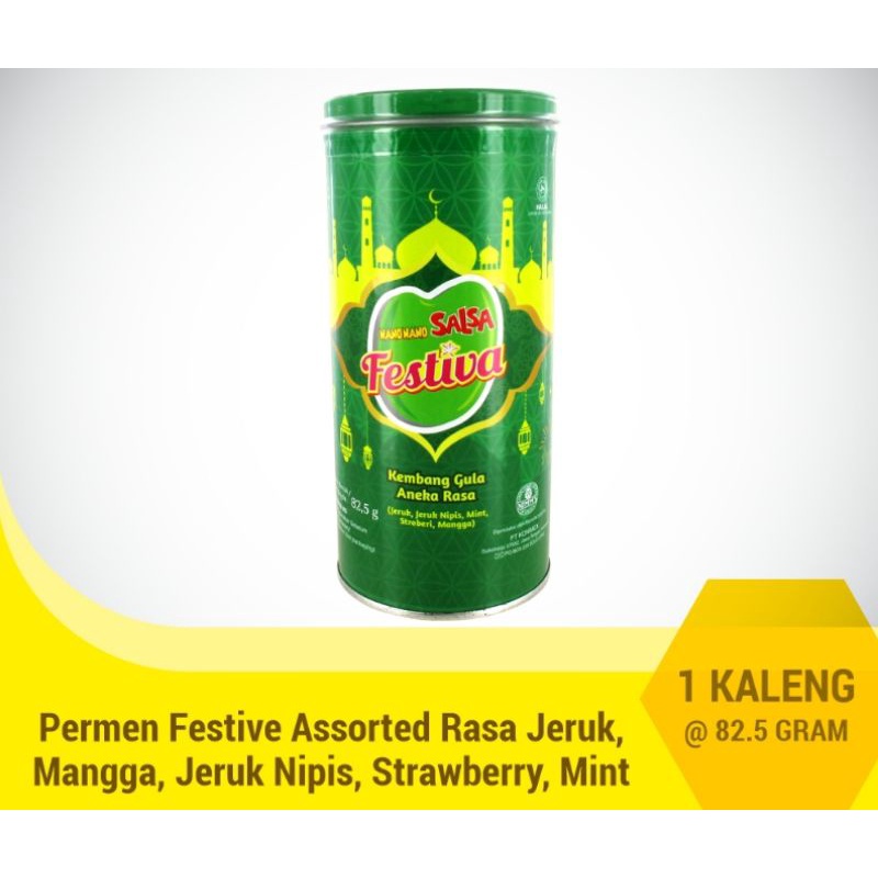 

Permen Nano-Nano Festiva 82.5 gram / Kaleng