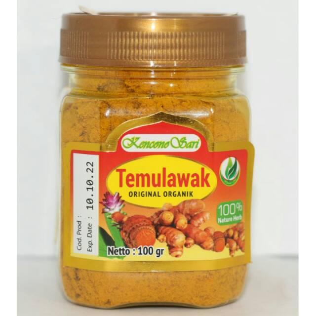 

TEMULAWAK Bubuk [100grm] Organik Original