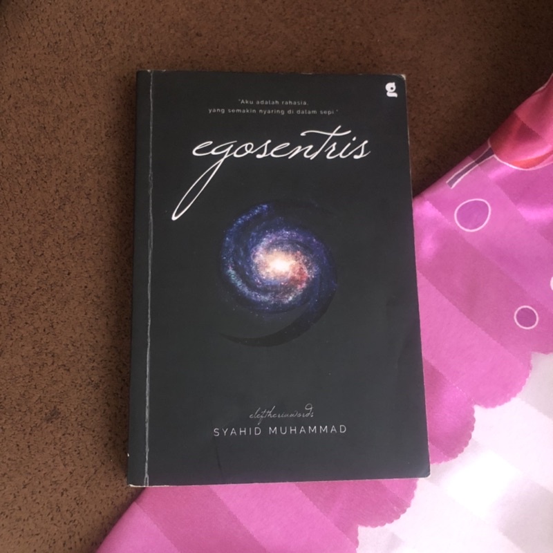 Novel Egosentris by Syahid Muhammad (Preloved)