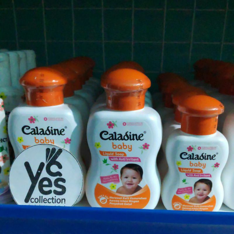 Caladine botol 200 refill 210 ml sabun cair bayi anti iritasi gatal liquid soap anti irritant baby