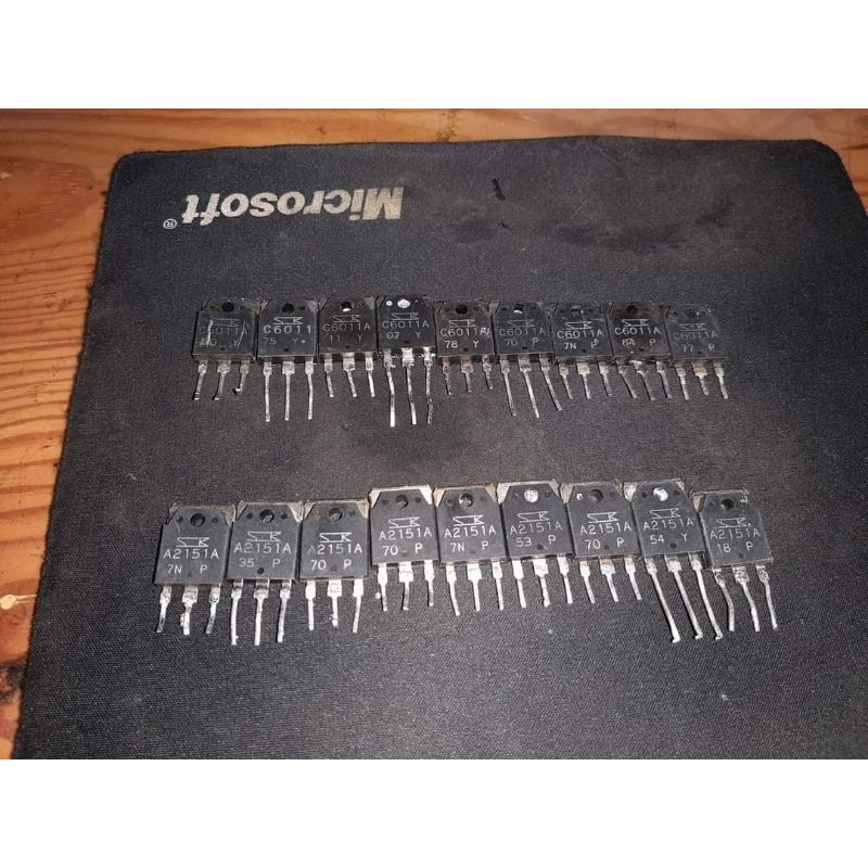 TRANSISTOR SANKEN ALEGRO C6011 & A1215 CABUTAN ORI