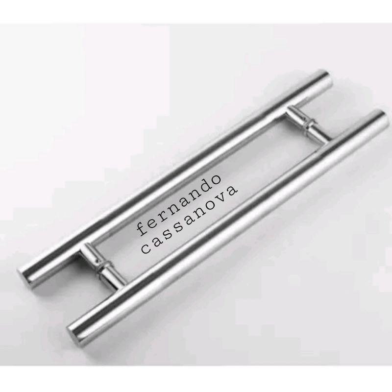 Handle pintu Tarikan pintu Kaca/Kayu Kaki tembus 45cm 60cm 80cm Gagang pintu rumah minimalis