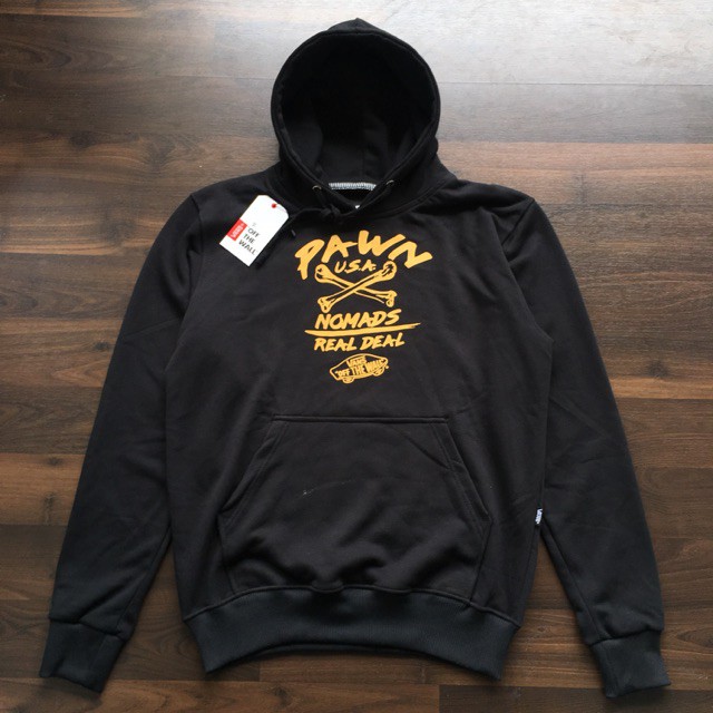 HOODIE VANS NOMADS HITAM PREMIUM SAML HOODIE COWOK KOREA UBA