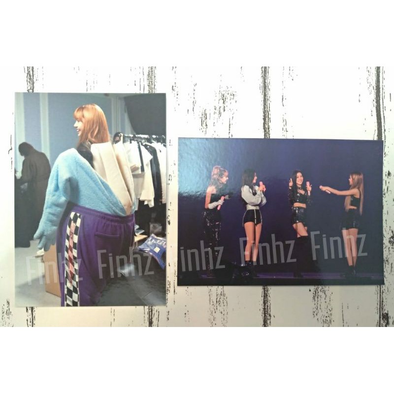 

BLACKPINK Tour 2018 postcard set