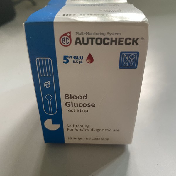 STRIP AUTOCHECK GLUKOCE GULA DARAH BG  / STIK AUTO CHECK BLOOD  REFILL / GDS GLUKOSA ISI ULANG