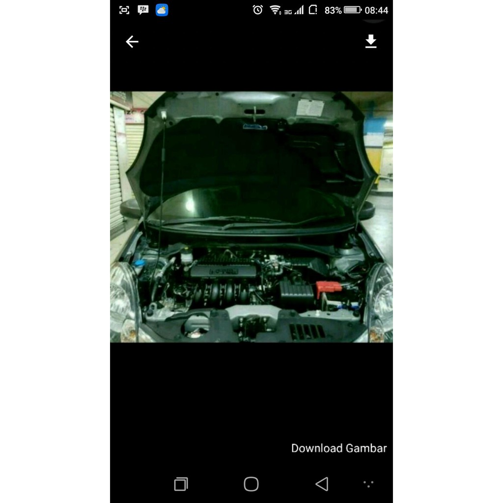 BESTSELLER Ekslusive Peredam panas kap mesin Mobilio RS facelift TERBARU