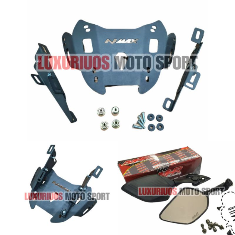 breket serpo new nmax plus spion r25 nmax breket plus spion nmax new