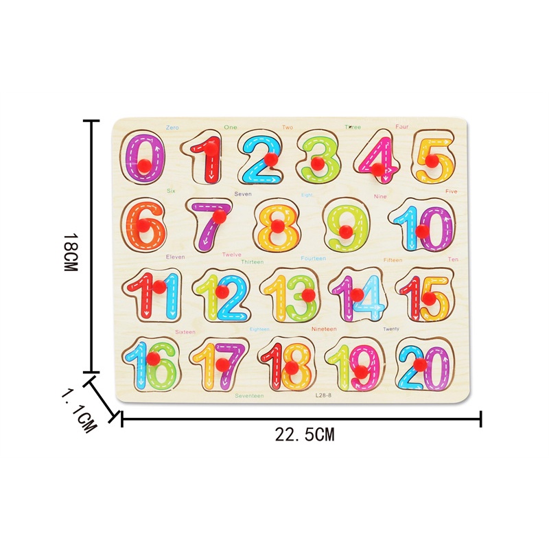 【COD】BLINGO PUZZLE HURUF &amp; ANGKA / mainan puzzle kayu anak / Mainan Edukasi Anak