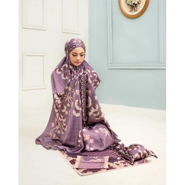 New La Galigo Prayer set Mukena wearingklamby in Lady Orchid bkn preloved heavent lights zytadelia