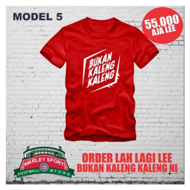 Kaos Kekinian Murah Preman Bukan Kaleng Kaleng Shopee Indonesia