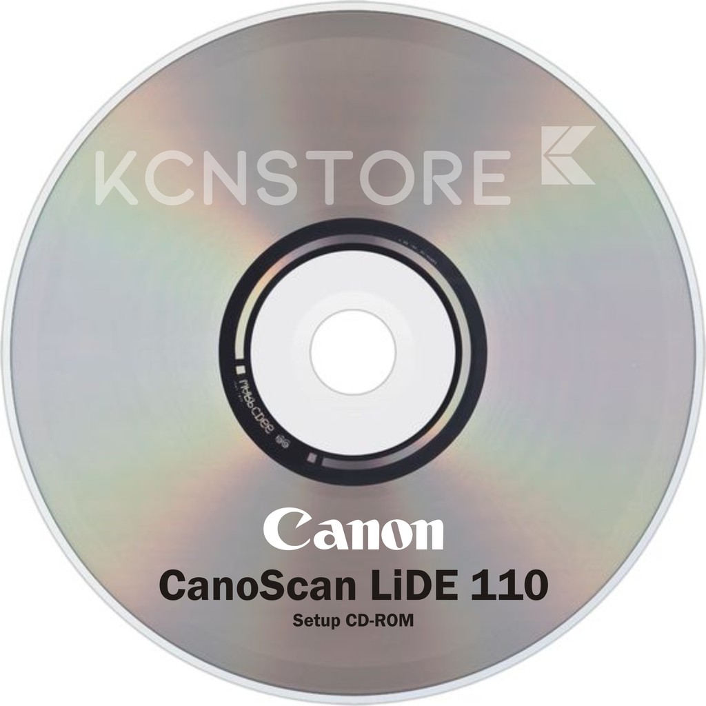 CD Driver Scanner Canon CanoScan Lide 110