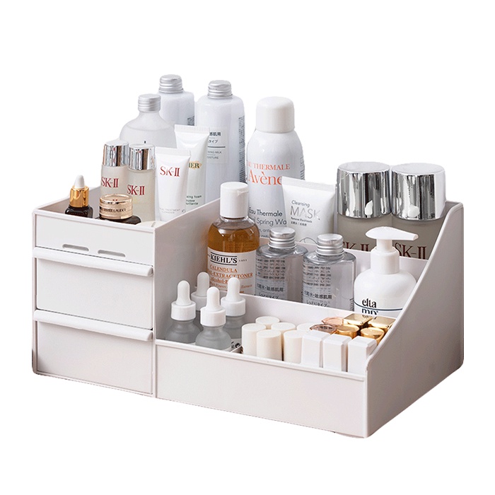 OX-003K/004B Kotak Penyimpanan laci make up storage box organizer box skincare kotak penyimpanan rak kosmetik