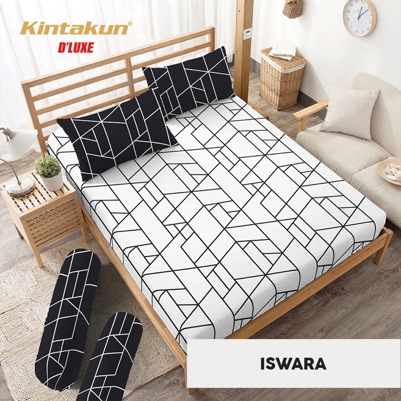 (BISA COD)SPREI KINTAKUN DELUXE UK 180*200 CM DIJAMIN TIDAK LUNTUR