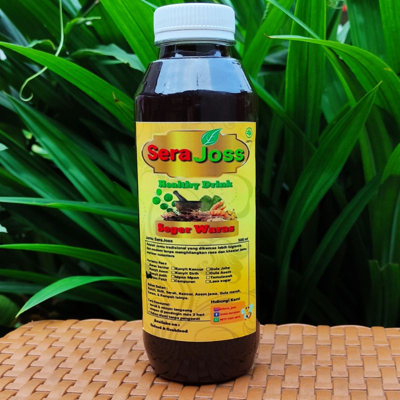 

Jamu Hitam Pahit Serajoss 250ml