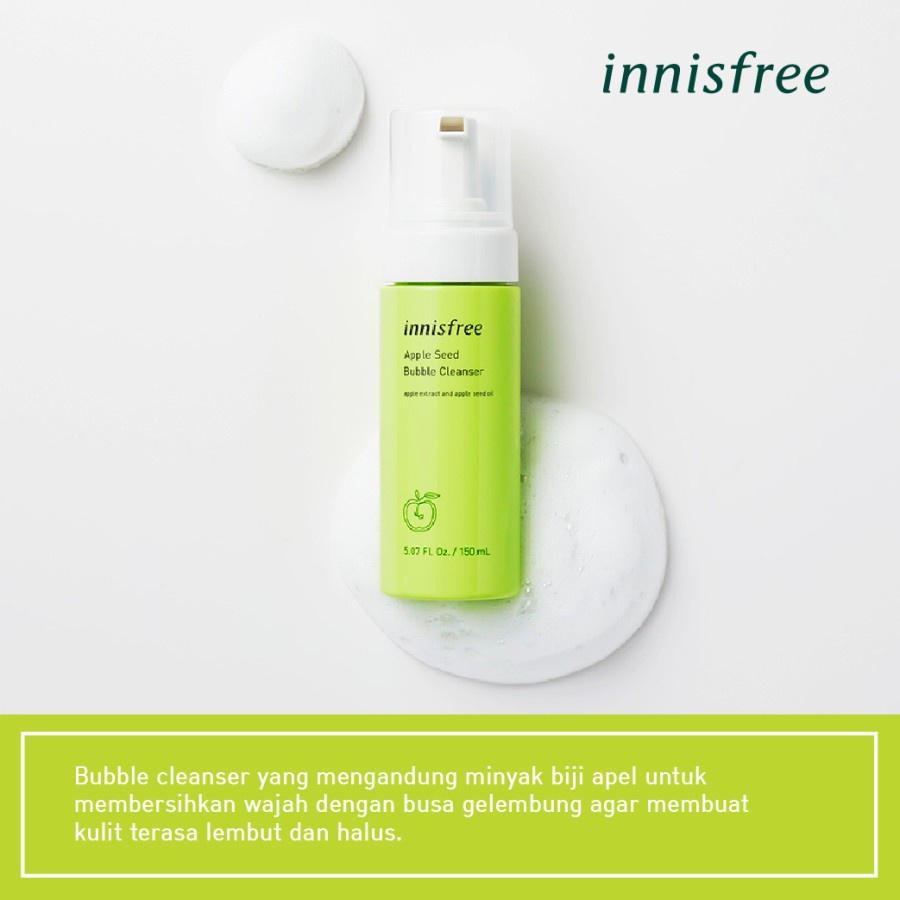 Innisfree Apple Seed Bubble Cleanser 150ML