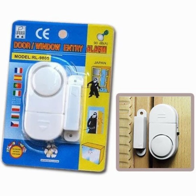 Alarm Rumah - Anti Maling Pencuri Jendela Kaca Toko Rumah