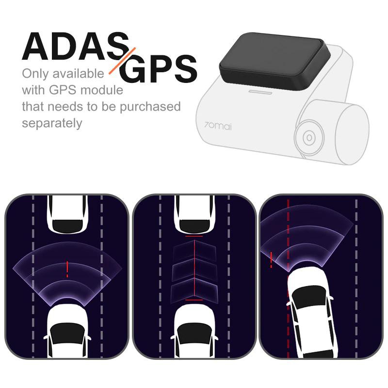 [Coin 20k Kode:25TBJUL10]70mai Dash Cam Pro Plus A500s 1944P GPS ADAS Set(Front +Rear Camera)-4