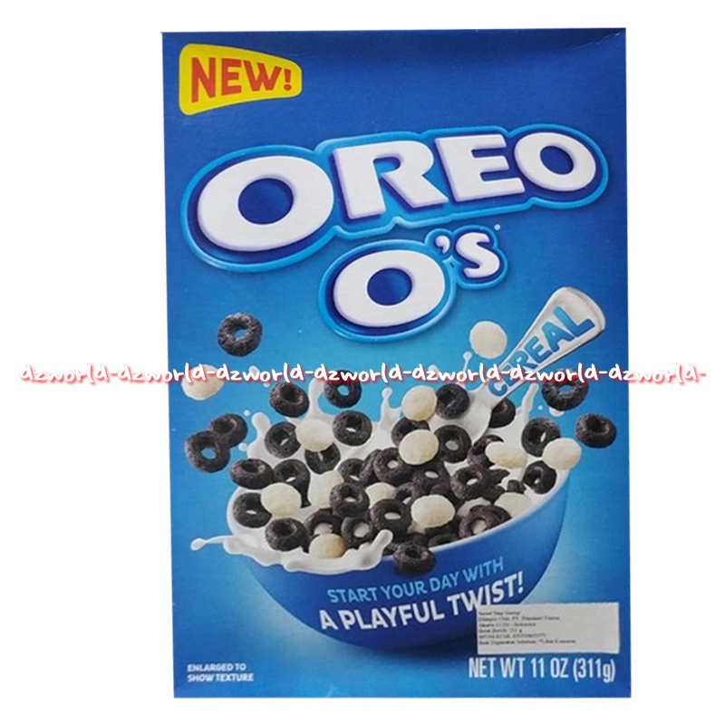 Post Oreo O.S Cookies 311gr Cereal Oreo Sereal Rasa Oreo Box Oreo Cereal Breakfast