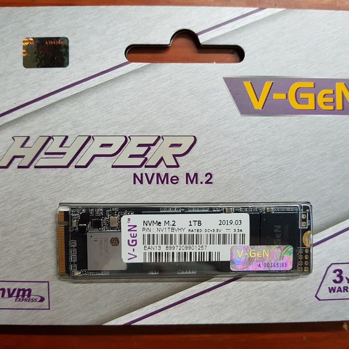 SSD M.2 NVme 1TB HYPER V-GEN