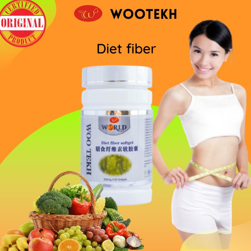 Diet fiber sofgel original wootekh