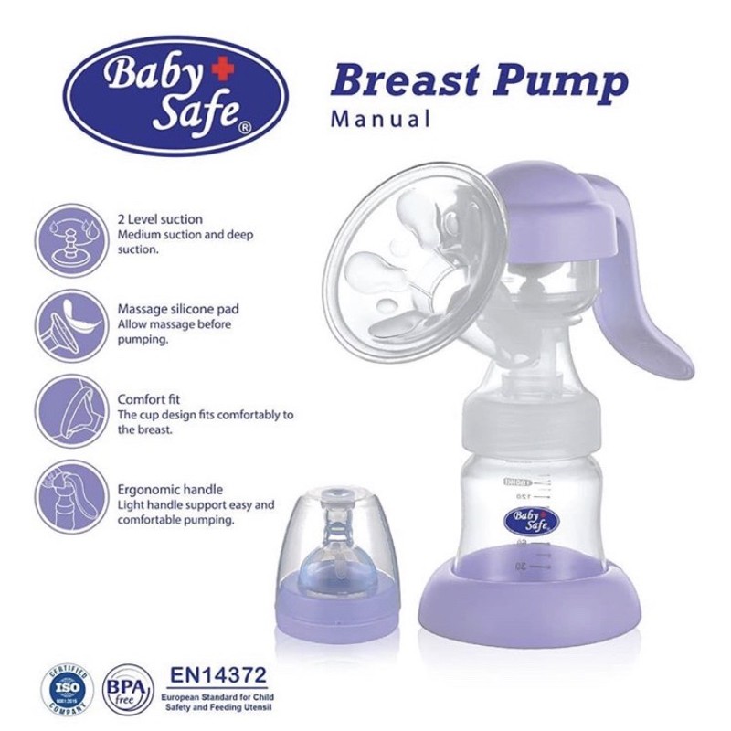 Breastpump manual baby safe BPM01 - pompa asi manual | ibu menyusui