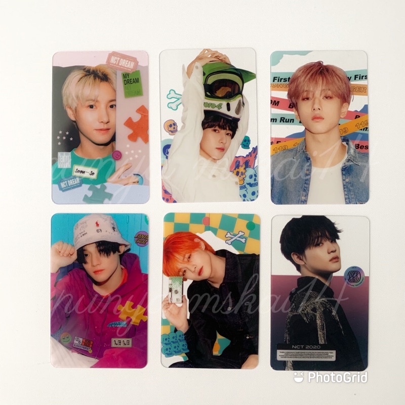 pc bene qoo10 japan nct dream renjun chenle jisung boom ridin resonance 2020