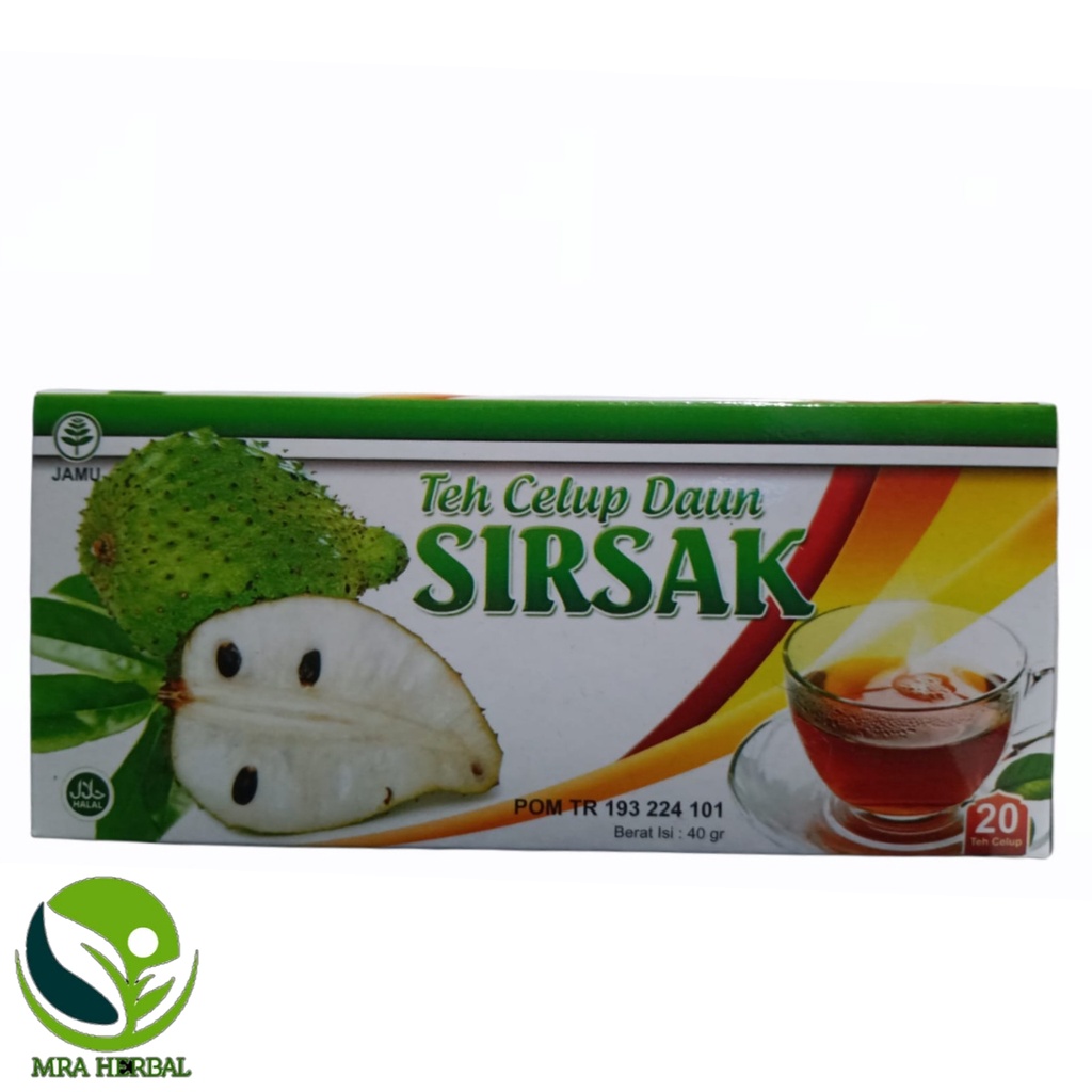 

MH TEH DAUN SIRSAK DARUSYIFA / TEH HERBAL ANTI KANKER / TEH CELUP DAUN SIRSAK