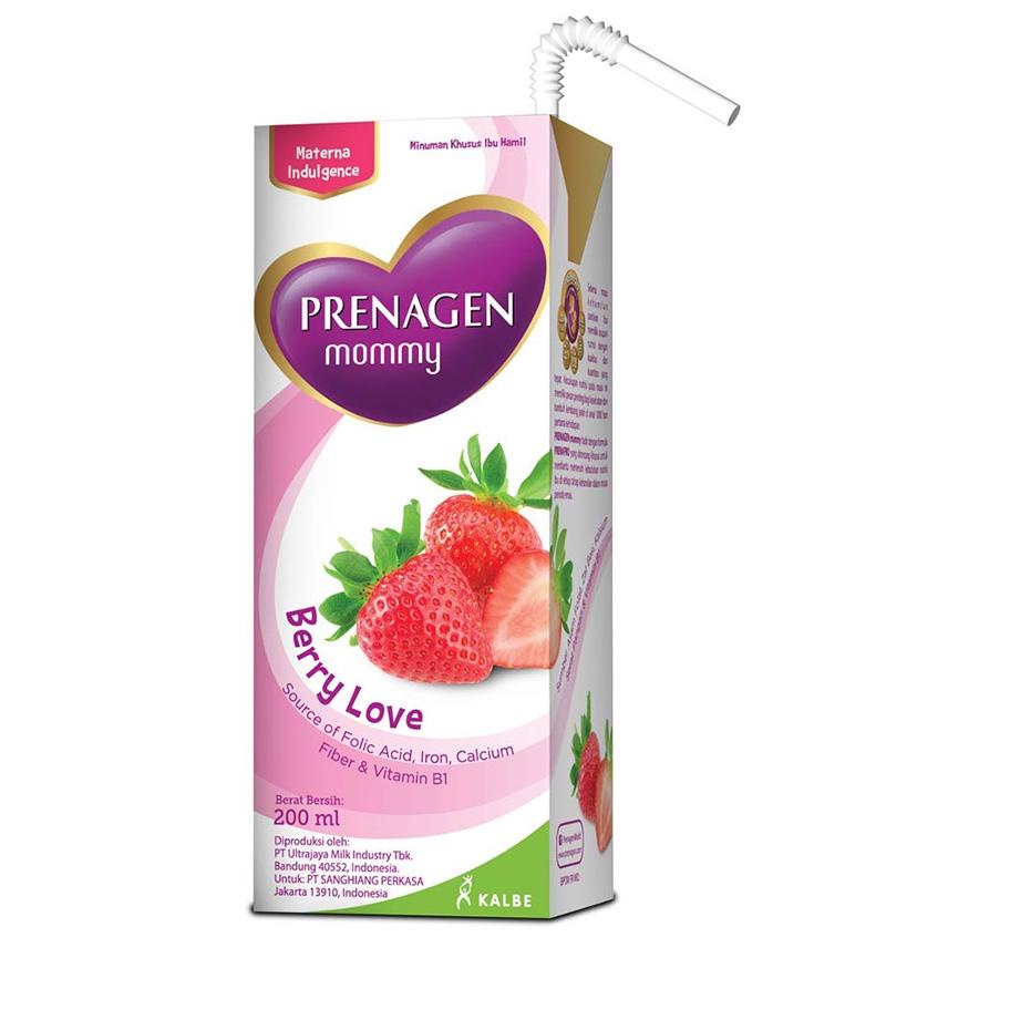 

TERBAIK ✪ Buy 6 Get 3 Free PRENAGEN Mommy UHT Berry Love 200 ml~