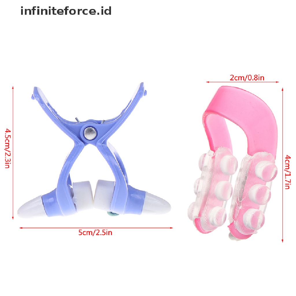 (Infiniteforce.Id) 2pcs / Set Klip Penjepit Hidung Untuk Kecantikan