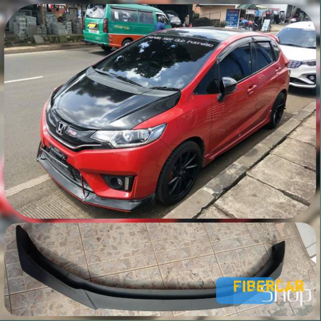 Front Lips / Winglet / Sayap Bumper Bemper Depan Jazz GK5