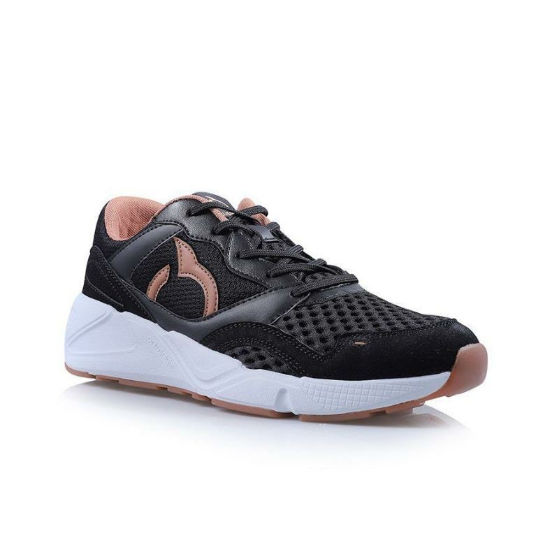 SEPATU SNEAKERS RUNNING ORTUSEIGHT ANDROMEDA - Black Bronze White (100% ORIGINAL)