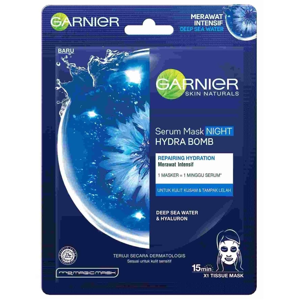 Garnier Serum Mask Night Hydra Bomb