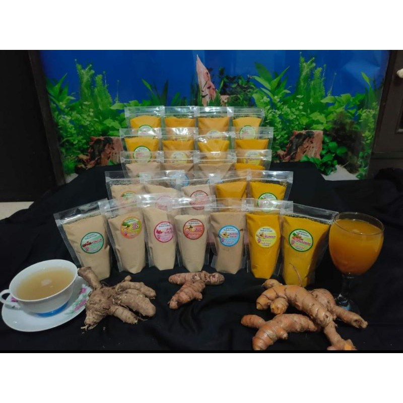 

Kunyit bubuk 125 gr/ Jamu bubuk / Bubuk kunir