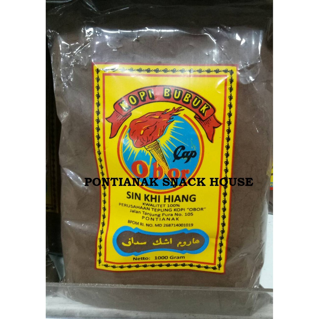 

Kopi Bubuk OBOR Khas Pontianak (1 KG)