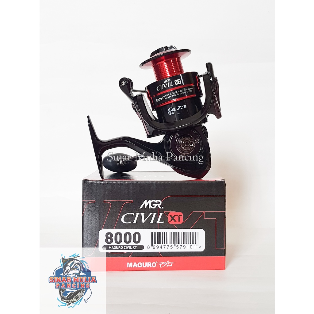 REEL SPINNING MAGURO CIVIL XT 8000