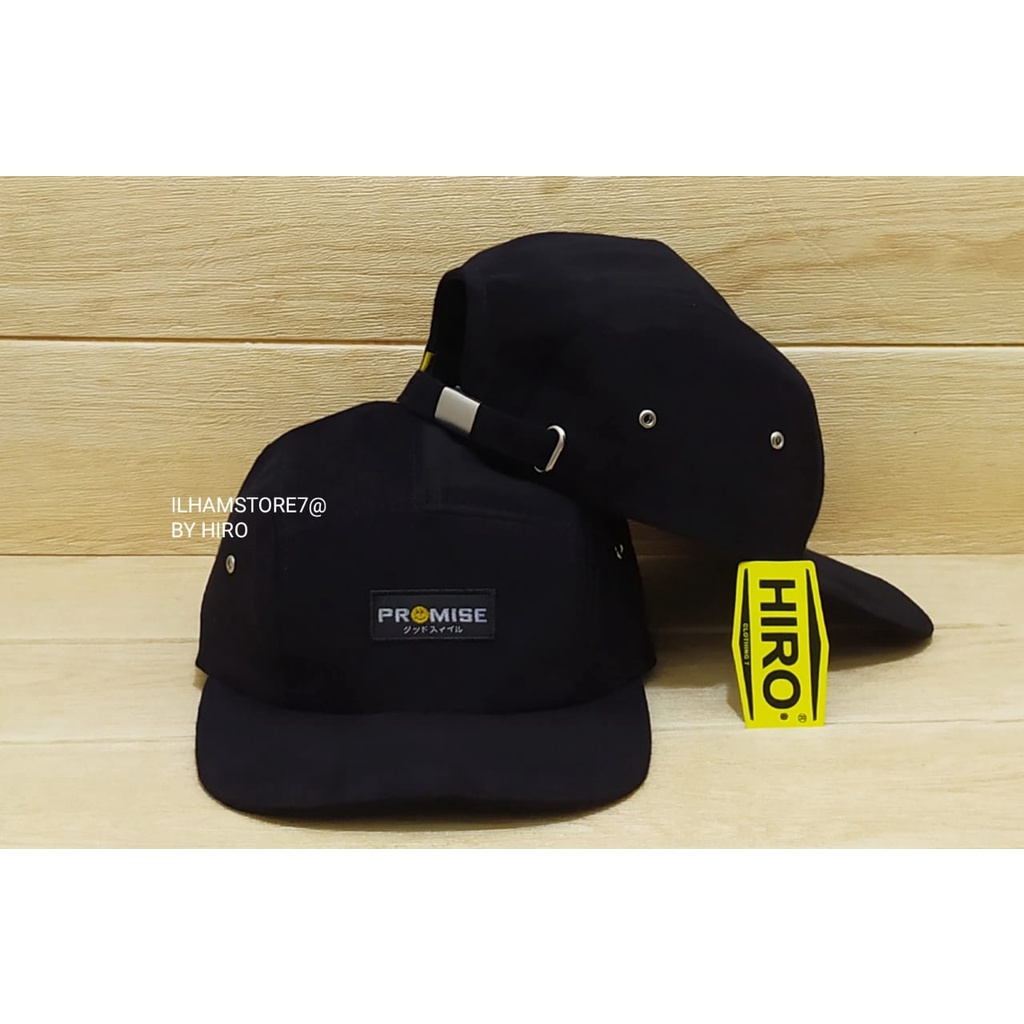 [COD]Topi Snapback Bordir Promise Lima Panel New Model/Topi Keren/Topi Distro Keren