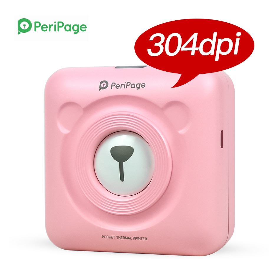 

A6 304dpi 2 Peripage Mini Portable Bluetooth Wireless Paper Photo Printer Pocket Thermal Printing Us