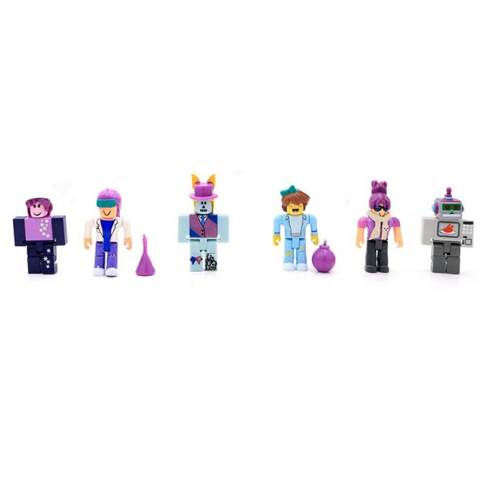 Lanfy Roblox Action Figure Patung PVC Humanoid Koleksi Dekorasi Ornamen Mobil Dunia Maya Model Figuals