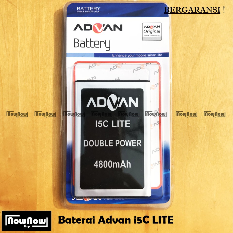 Baterai Advan i5c Lite Duo Double Power Original Batre Batrai Battery HP