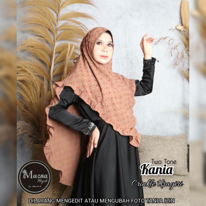 Kania two tone ori Mazna Hijab