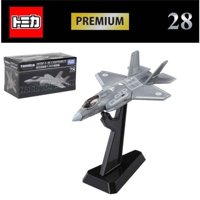 New  Tomica Premium 28 Jasdf F35 Lightning 2 Minatur Pesawat Terban