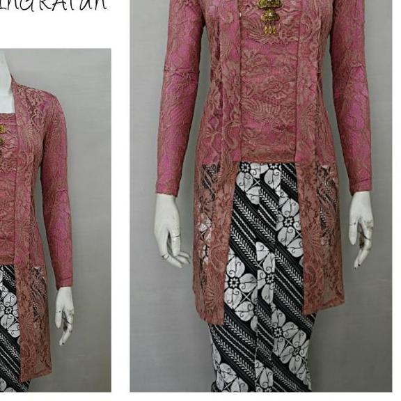 ❉ Indah ABAYA KEBAYA BRUKAT KUTUBARU TUNIK MODERN LENGAN PANJANG Furing Katun KEBAYA WISUDA KEBAYA K