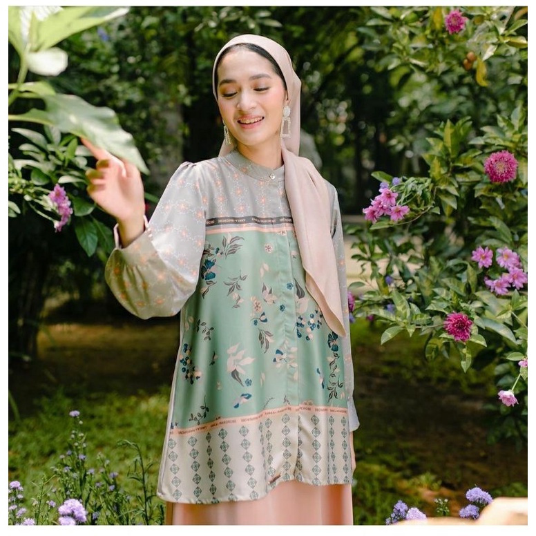 READY (free gift) Aruna Blouse - dunya (M) by kamila wardrobe