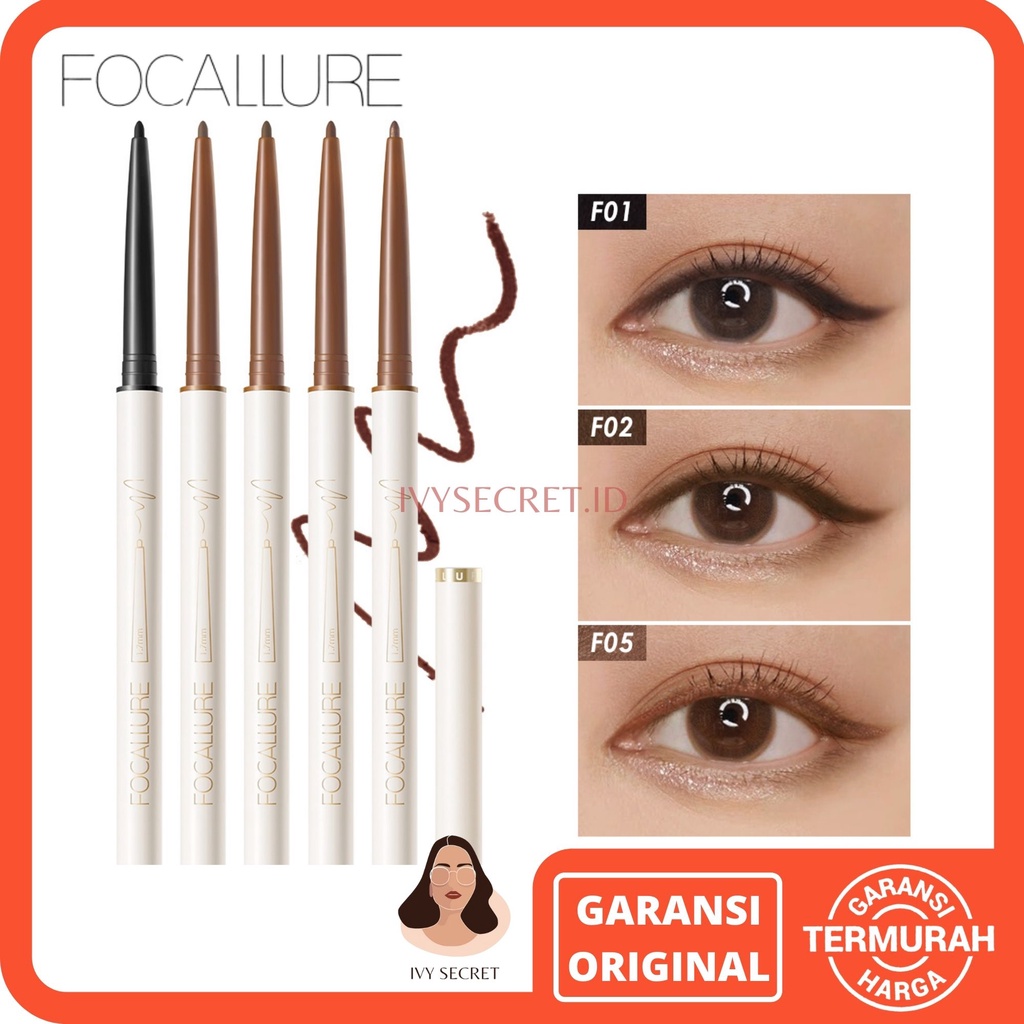 Focallure Eyeliner Perfectly Defined Focallure Eyeliner Gel Focallure Eyeliner Pencil Focallure Eyeliner Spidol Eyeliner Focallure Waterproof Focallure